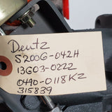04900118KZR (319351) Rebuilt Borg Warner S200G Turbocharger fits Deutz Engine - Goldfarb & Associates Inc