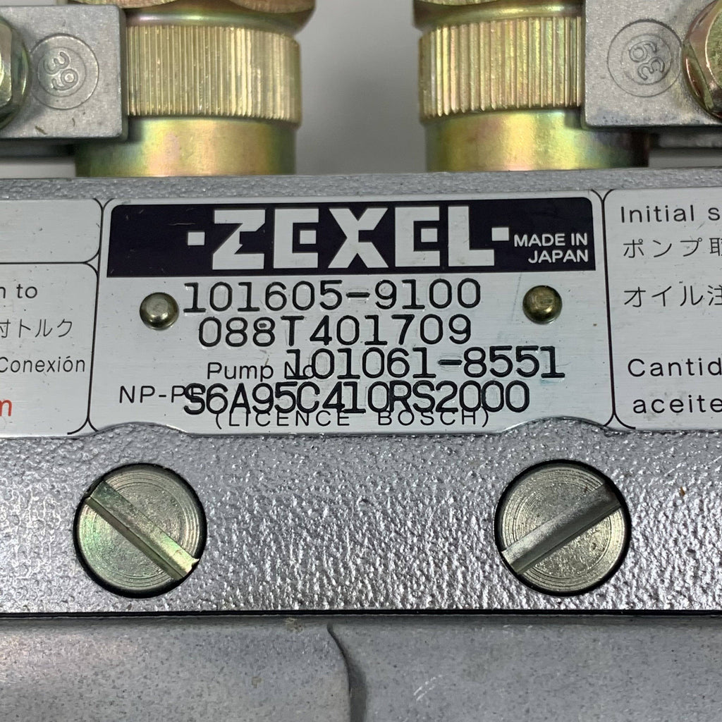 101605-9100N (9-400-611-258) Diesel Kiki 6 Cylinder Injection Pump 