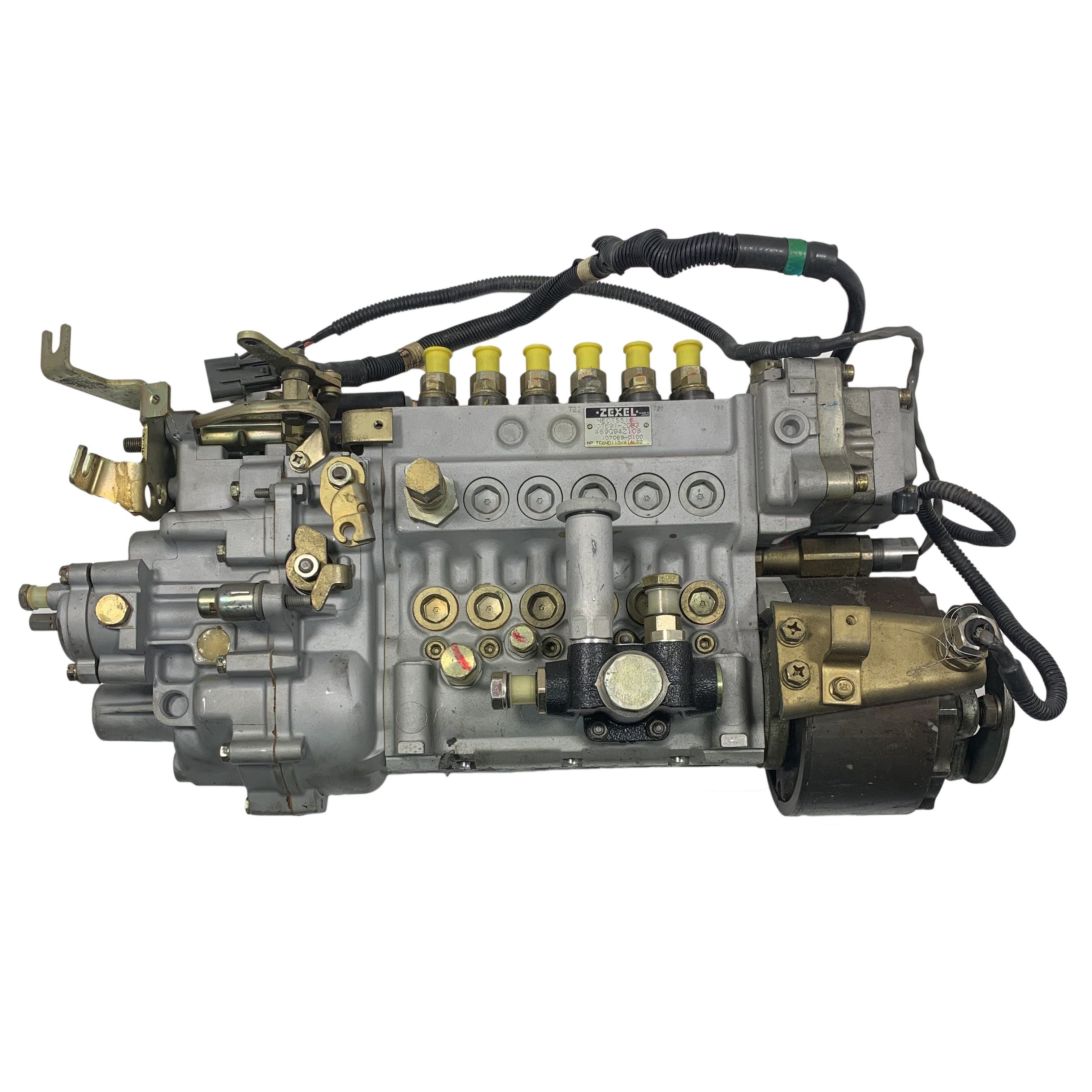 107069-0100R (9-411-612-169) Rebuilt Zexel Fuel Injection Pump Fits Bosch  Mitsubishi ME738543 Diesel Engine