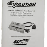 15000 New Edge Products Evolution Programmer Fit 94-03 Ford F 7.3 Series Powerstroke - Goldfarb & Associates Inc