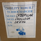 169088R (0R7145) Rebuilt Borg Warner S4DCL029 Turbocharger fits Caterpillar 3412 HEUI Engine - Goldfarb & Associates Inc