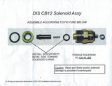18212R (AT28951; 18135; CB12) Rebuilt CB/CD 12 Volt Pump Shutoff Solenoid Fits Stanadyne Roosa Master CBC and CDC Fuel Injection Pumps - Goldfarb & Associates Inc