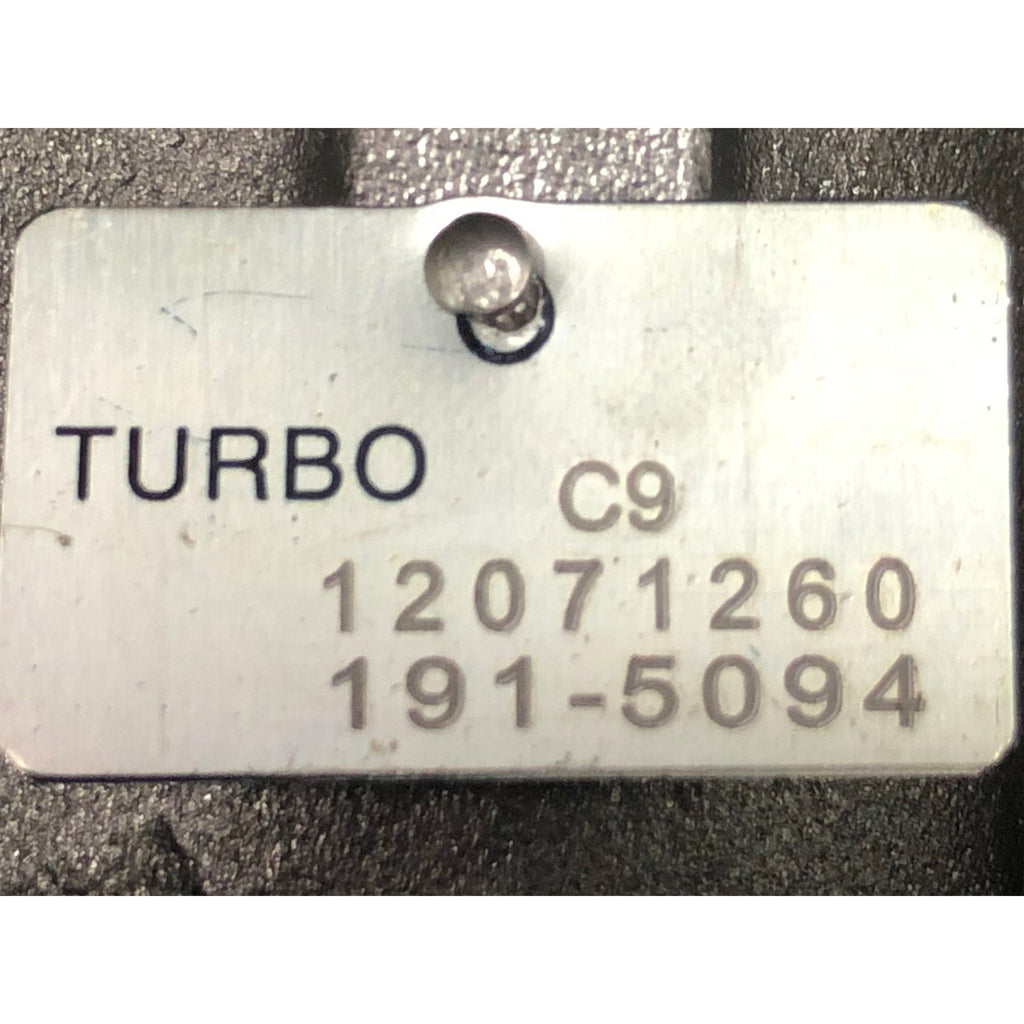 191-5094R (171847) Rebuilt Borg Warner S310F Turbocharger fits Caterpillar Engine - Goldfarb & Associates Inc