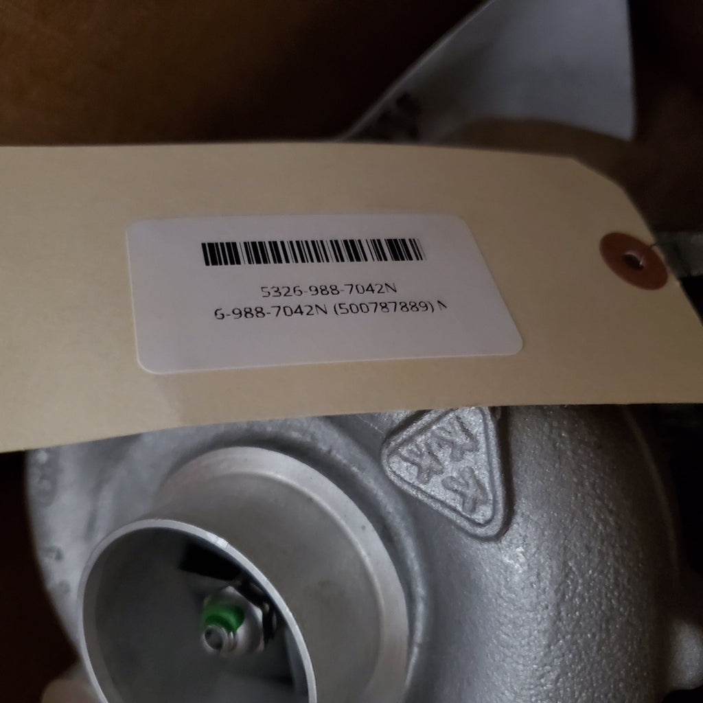 5326-988-7042N (5326-988-6720; 53269706720R; 5326-970-7042; 95112313102) New KKK BorgWarner K26 - K26-2667GGA6.92 Turbocharger Fits 1984-87 Porsche 944 951 Engine - Goldfarb & Associates Inc