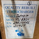 23500956R (466926-0001) Rebuilt TW8301 Turbocharger fits Detroit Marine Engine - Goldfarb & Associates Inc