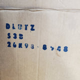 26K98-08948R (26K98-08948R) Rebuilt Deutz S3B Turbocharger fits Deutz Engine - Goldfarb & Associates Inc