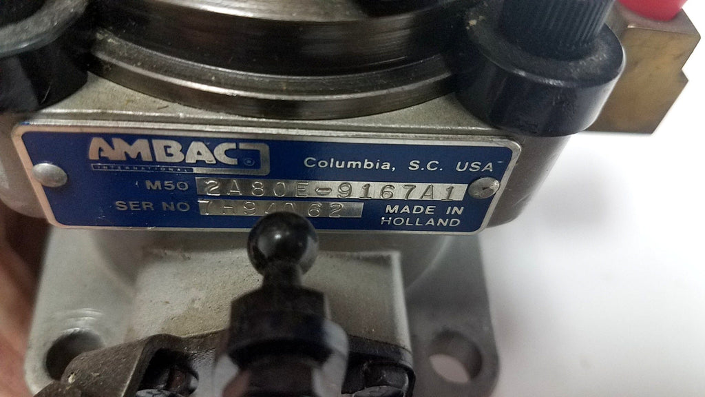 2A80E-9167A1R (7H94062) Rebuilt AMBAC Injection Pump Head fits Engine - Goldfarb & Associates Inc