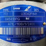 3042F841DR (3042F840; 3042F842; 3042F843; 3042F844; 3916523; U3042F841; A71L/1100/1/2400) Rebuilt CAV Lucas Delphi 4-390 4 Cylinder Type 772 Injection Pump Fits Cummins Case 580 Super K Backhoe Engine - Goldfarb & Associates Inc