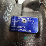 312875N (6207-81-8220; 465044-0051; 312377; 408105-0173; 408105-0390) New Schwitzer S2D Turbocharger Fits 1992- Komatsu Earth Moving with S6D95 4.89L, 4890 ccm and Excavator PC220 , PW220-5 Diesel Engine - Goldfarb & Associates Inc