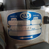 3233F330R (3233330; 3233F331; 3233F332; 49/800/3/2550 or 2750; A52159) Rebuilt Lucas CAV DPA Injection Pump Fits Fiat Diesel Engine - Goldfarb & Associates Inc