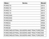 3238F910N (E4NN9A543AC; 83928613; 83947869) New Lucas Injection Pump Fits Ford 4600, 555, 655 Diesel Engine - Goldfarb & Associates Inc