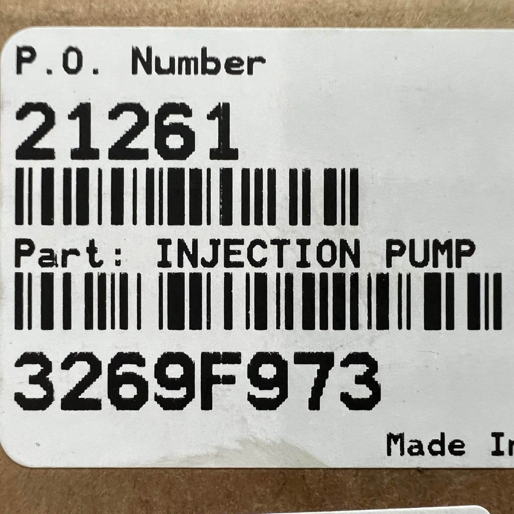 3269F971N (3269F970; 3269F9720; 301753) New Lucas 6 Cylinder Type 1114 Injection Pump F972 6.354.4 Perkins - Goldfarb & Associates Inc