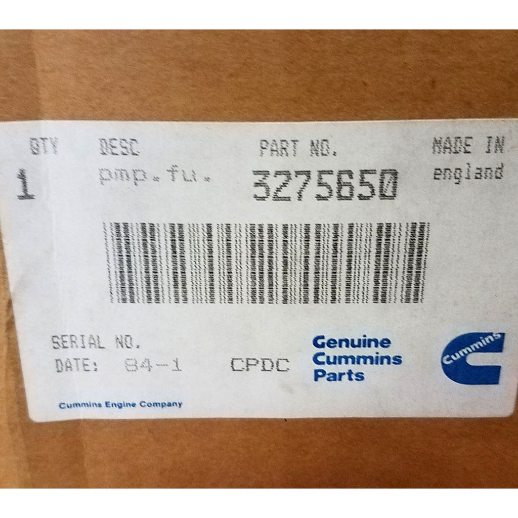 3275650N (3275650) New PTG LH Injection Pump fits Cummins Engine - Goldfarb & Associates Inc