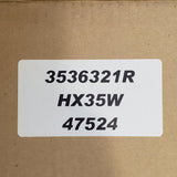 3536321R (3802696; 11-B-7852; 3536322H; T4104-01; 98331221) Rebuilt Holset HX35W Turbocharger Fits Cummins 5.9L 6BTA Off Highway Diesel Engine - Goldfarb & Associates Inc