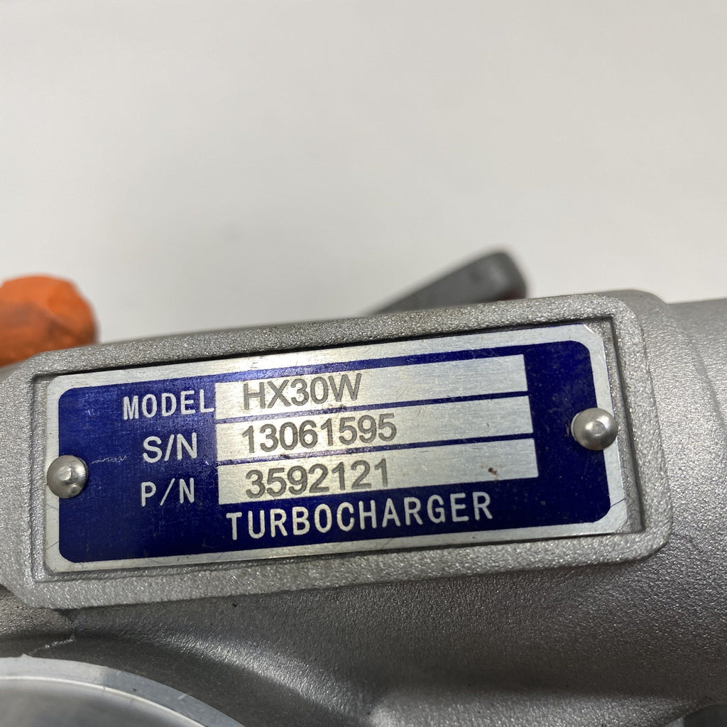 3592121AR (3802906) Aftermarket Rebuilt HX30W Turbocharger fits Cummins 4BTA Powergen Engine - Goldfarb & Associates Inc