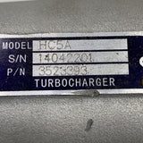 3594025AN (4025013) New Aftermarket Cummins HC5A-3075L/F48M4 Turbocharger Fits 1985-2000 KT Engine - Goldfarb & Associates Inc