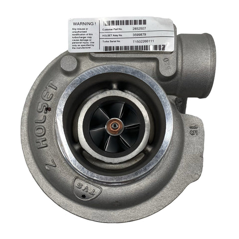 3599879N (4042193 ; 2852507) New Holset HX25 Turbocharger fits Iveco NEF Industrial Engine - Goldfarb & Associates Inc