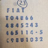 465114-0005R (C98U1032) Rebuilt Garrett T04B66 Turbocharger fits Fiat Engine - Goldfarb & Associates Inc