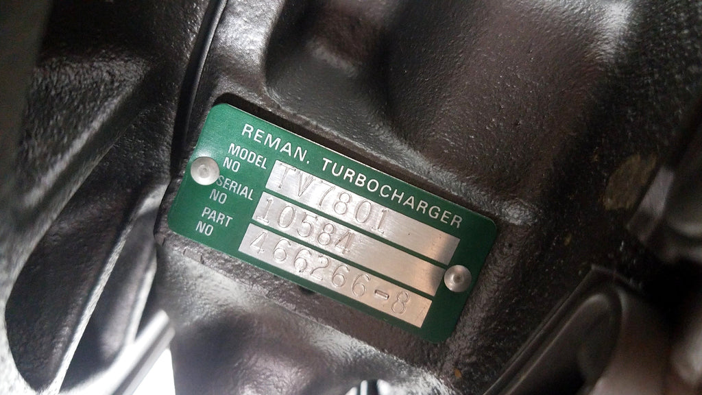466266-8R (0R6051) Rebuilt TV7801 Turbocharger fits Caterpillar Engine - Goldfarb & Associates Inc