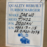 466617-0011SR (65091007073) Rebuilt Garrett TA4502 Turbocharger fits Daewoo DE12TIS Engine - Goldfarb & Associates Inc