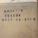 466704-0001R (6152-81-8700) Rebuilt Garrett T04E08 Turbocharger fits Komatsu - Goldfarb & Associates Inc