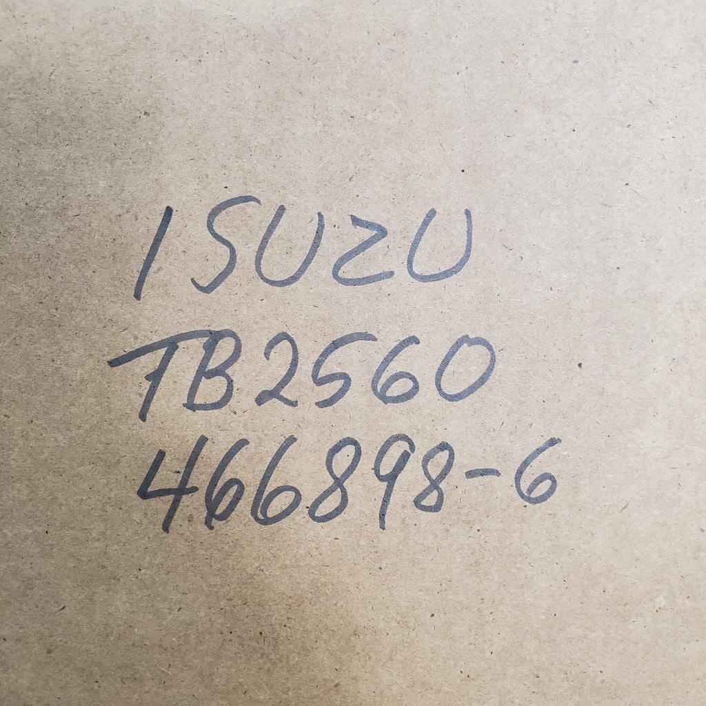 466898-0006AN (466898-0006AN) New TB2560 Turbocharger fits Isuzu Engine - Goldfarb & Associates Inc