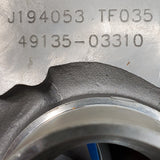 49135-03310AN (ME202966) New Fuso TF035 Turbocharger fits Mitsubishi Engine - Goldfarb & Associates Inc