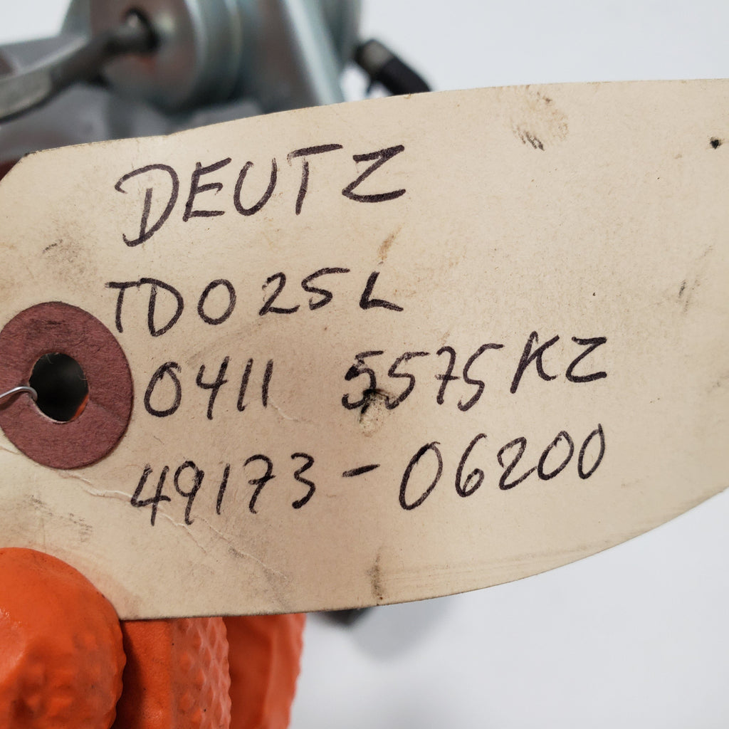 49173-06200AN (04115575KZ) New TD025L Turbocharger fits Deutz Engine - Goldfarb & Associates Inc