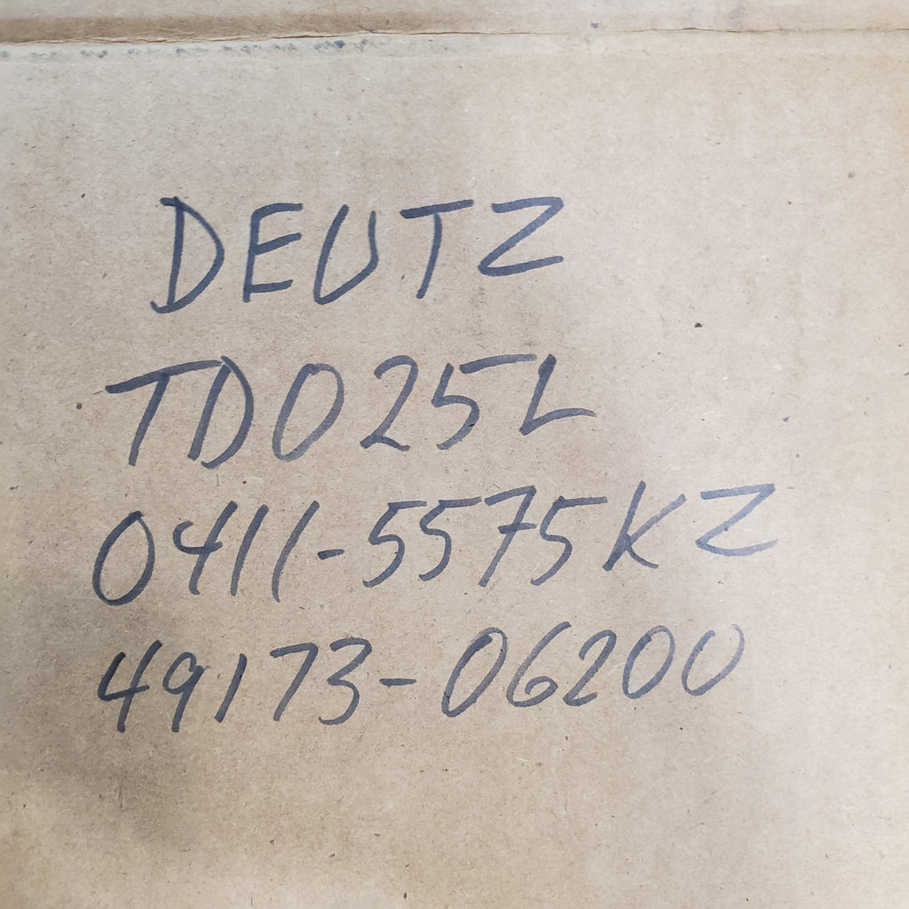 49173-06200AN (04115575KZ) New TD025L Turbocharger fits Deutz Engine - Goldfarb & Associates Inc
