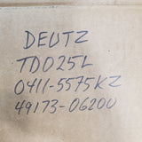 49173-06200AN (04115575KZ) New TD025L Turbocharger fits Deutz Engine - Goldfarb & Associates Inc