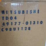 49177-01310R (MD101780) Rebuilt TD04 Turbocharger Fits Mitsubishi FF (W) 1987 Dodge Colt G32B Gas Engine - Goldfarb & Associates Inc