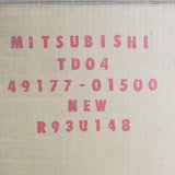 49177-01500N (MD168053) New TD04 Turbocharger fits Mitsubishi Pajero Engine - Goldfarb & Associates Inc