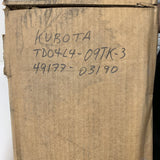 49177-03190 (131120214) Rebuilt Mitsubishi TD04L4 Turbocharger Fits Kubota Diesel Engine - Goldfarb & Associates Inc