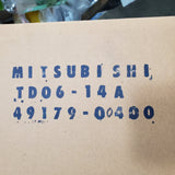 49179-00400R (49179-00400R) Rebuilt TD06-14A Turbocharger fits Mitsubishi Toro Engine - Goldfarb & Associates Inc