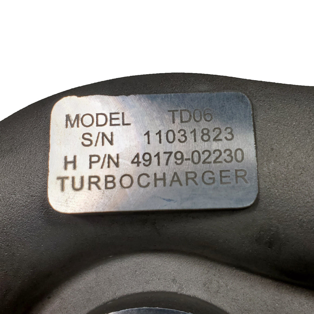 49179-02230AN (5I7585) New TD06H Turbocharger fits Caterpillar Engine - Goldfarb & Associates Inc