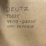 49179-06200 (04115675KZ) Rebuilt Mitsubishi TD025 Turbocharger Fits Deutz Diesel Engine - Goldfarb & Associates Inc