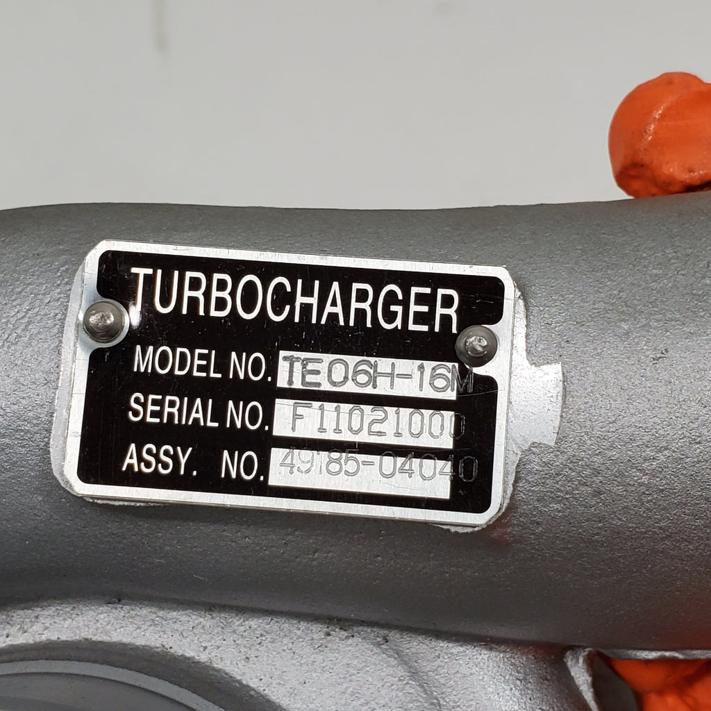 49185-04040AN (49185-04040AN) New TE06H-16M Turbocharger fits CAT Engine - Goldfarb & Associates Inc