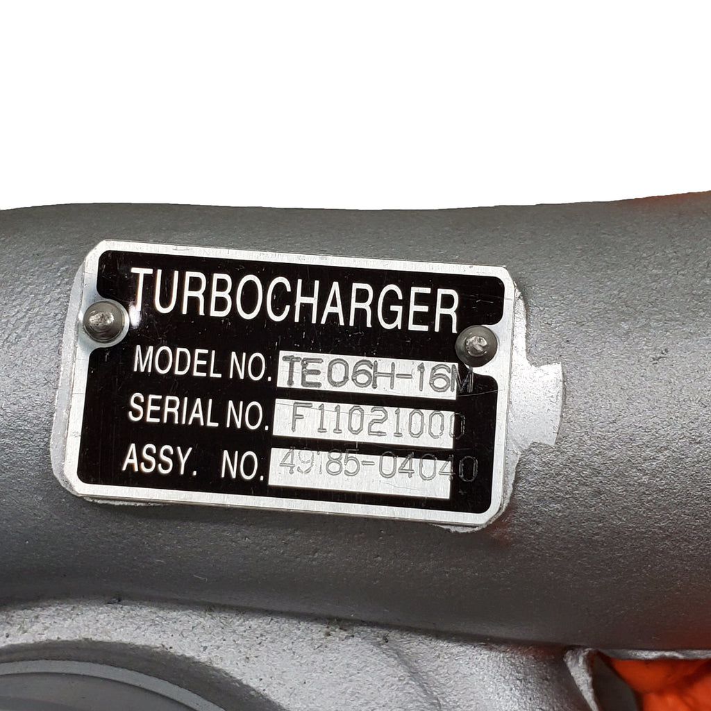 49185-04040AN (49185-04040AN) New TE06H-16M Turbocharger fits CAT Engine - Goldfarb & Associates Inc