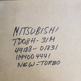 49188-01831AN (1144004441) New TD08H-31 Turbocharger fits Isuzu Engine - Goldfarb & Associates Inc