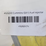 4928260N (4928260) New ISX Fuel Injector fits Cummins Engine - Goldfarb & Associates Inc