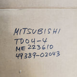 49389-02043R (ME223610) Rebuilt TD04HL4 Turbocharger fits Mitsubishi Fuso Engine - Goldfarb & Associates Inc