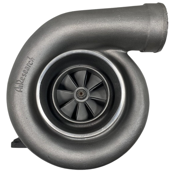 5104478DR (409750-0003; 409750-5003; 465950-5001; 5103294, R5103294, R5104478) Rebuilt AiResearch T18A90 Turbocharger Fits 1973- Detroit Diesel Industrial with 16V92TA 24.1L, 24100 ccm, V16 Cylinders - 880 KW 2100 Rpm Max Diesel Engine
