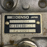 5-191100-007N - New Denso Fuel Injection Pump - Goldfarb & Associates Inc