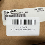 7045R (5237045;18H20260; 148-020-0017; F00E200251, 00200251) Rebuilt EUI (Electronically Controlled Unit) N2 Fuel Injector Fits Detroit Diesel Series 50 / 60 Truck Engine - Goldfarb & Associates Inc