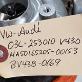 5303-988-0169R (03L253010) Rebuilt Borg Warner BV43 Turbocharger fits VW Engine - Goldfarb & Associates Inc