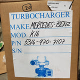 5316-970-7107R (9040965999) Rebuilt KKK K16 Turbocharger fits Mercedes Engine - Goldfarb & Associates Inc