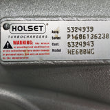 5324939R (5324939R) Rebuilt Holset HE600WG Turbocharger fits Engine - Goldfarb & Associates Inc
