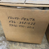 5326-970-6016R (3581528) Rebuilt KKK K26 Turbocharger fits VolvoPenta Marine Engine - Goldfarb & Associates Inc