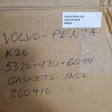 5326-970-6094R (3802082) Rebuilt KKK K26 Turbocharger fits VolvoPenta Marine Engine - Goldfarb & Associates Inc