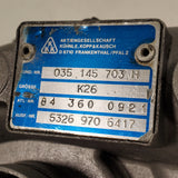 5326-970-6417R (843600921) Rebuilt KKK K26 Turbocharger fits Audi Engine - Goldfarb & Associates Inc